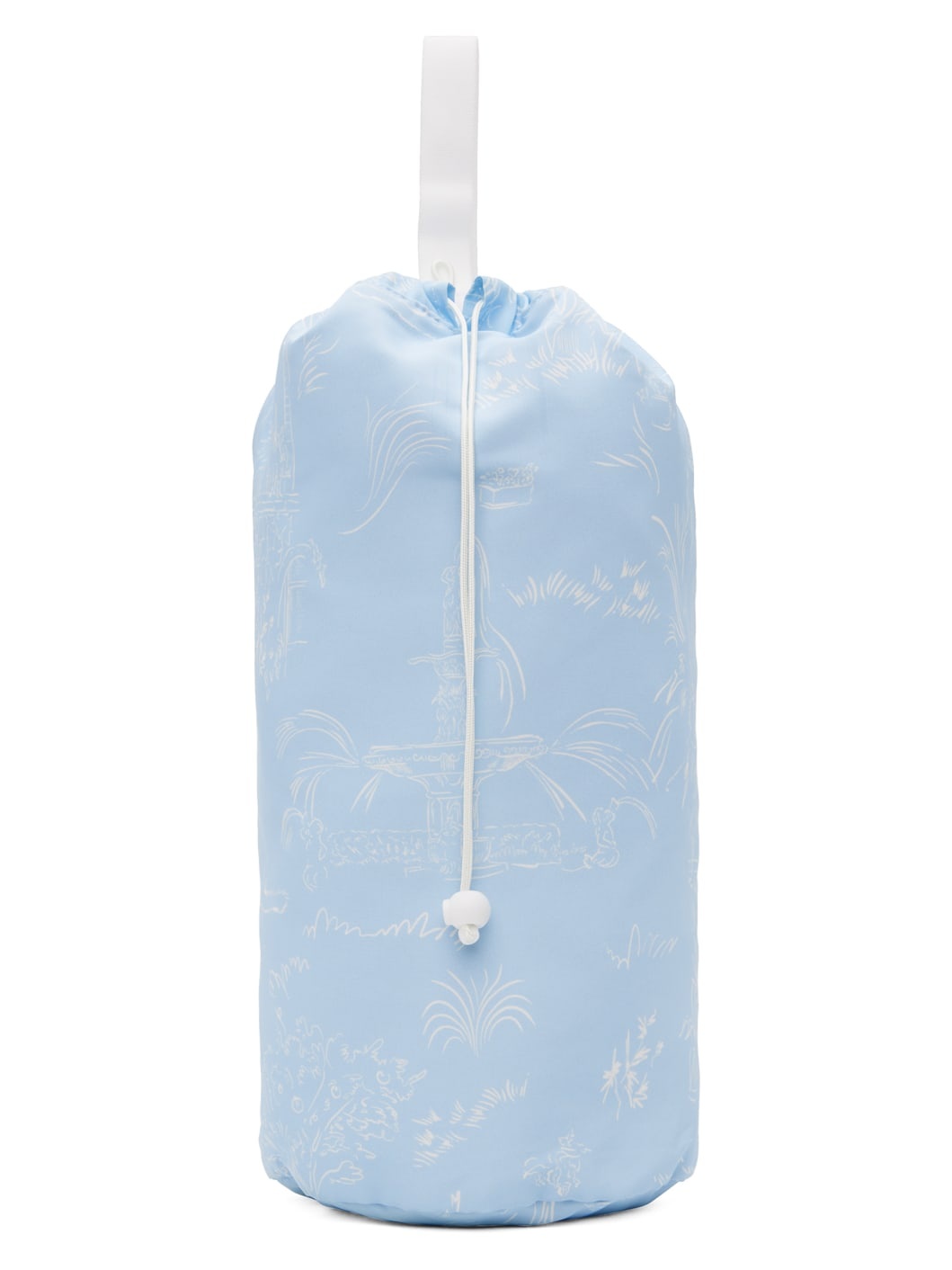 Blue Drawstring Sport Bag - 1