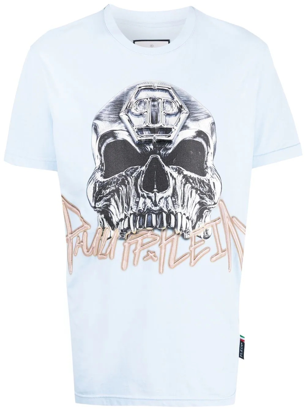 skull-print short-sleeve T-shirt - 1