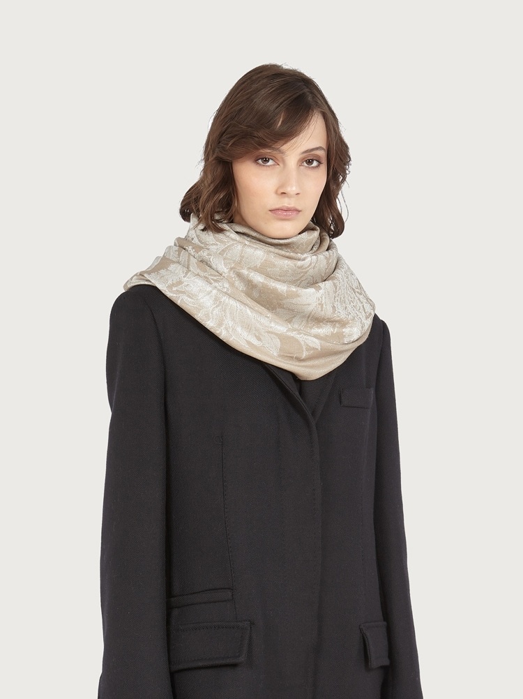 JAGUAR PRINT SHAWL - 2