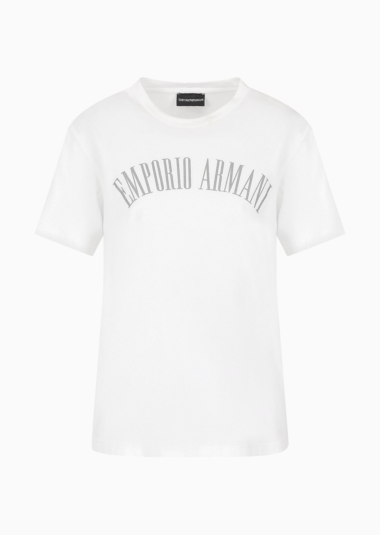 ASV organic jersey T-shirt with glitter logo - 1