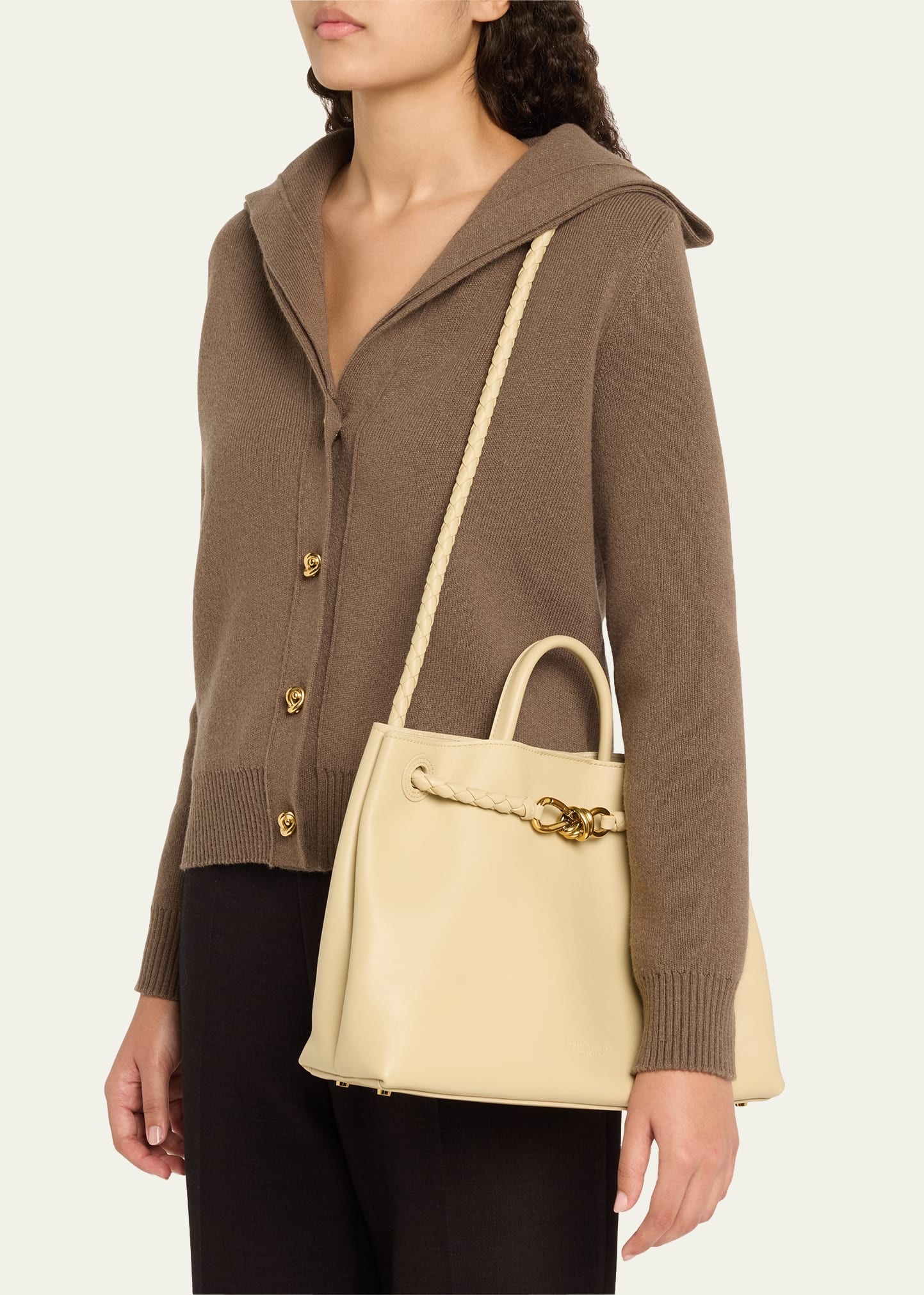 Andiamo Medium Leather Tote Bag - 2