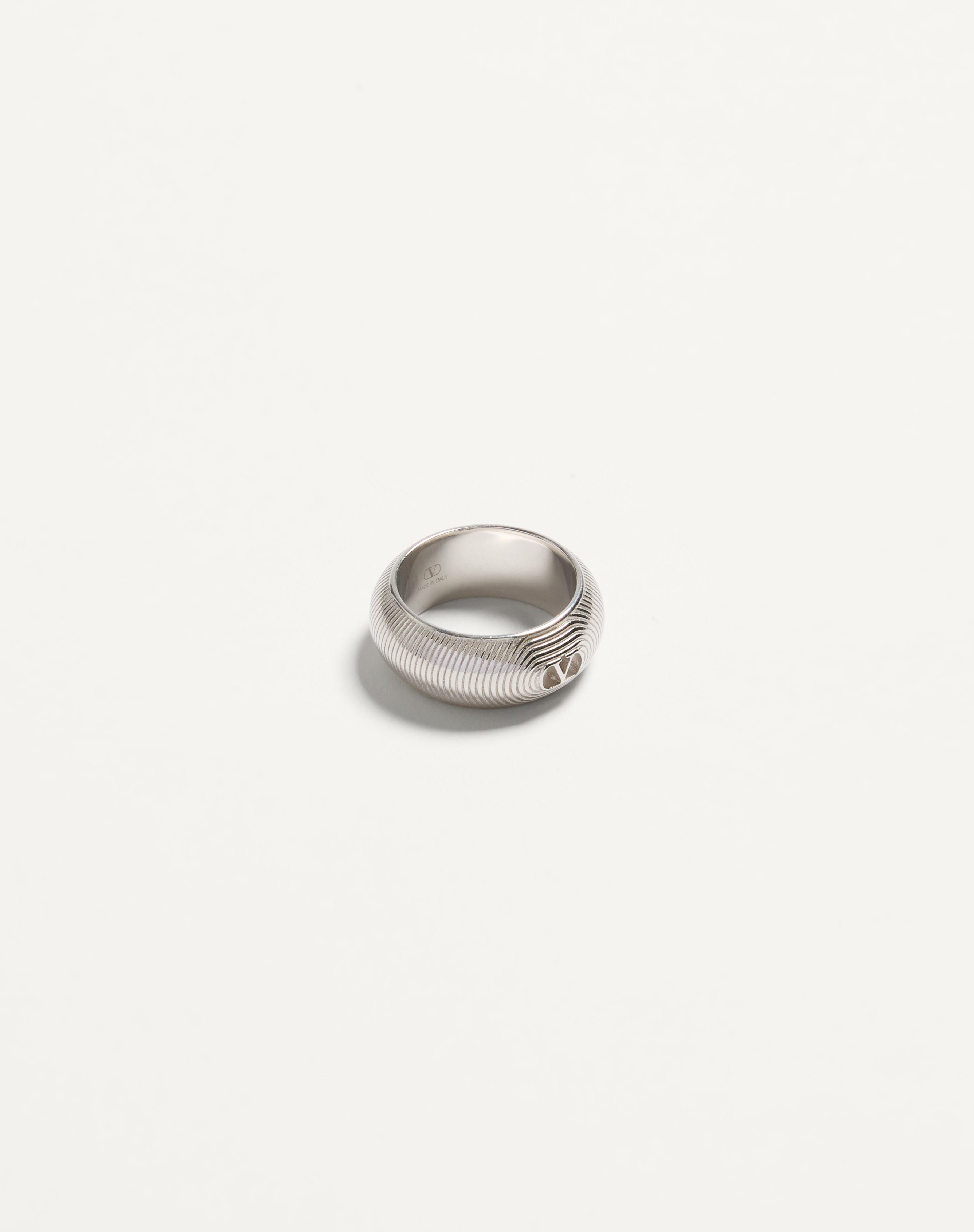 VALENTINO GARAVANI OVALETTE METAL RING - 3