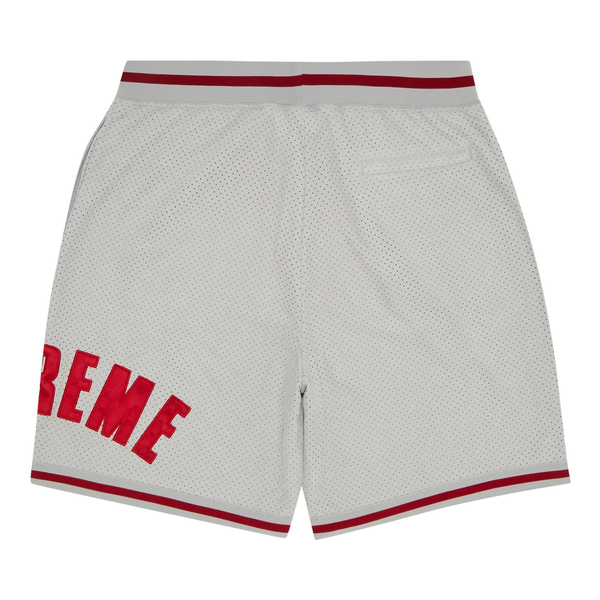 Supreme Ultrasuede Mesh Short 'Grey' - 2