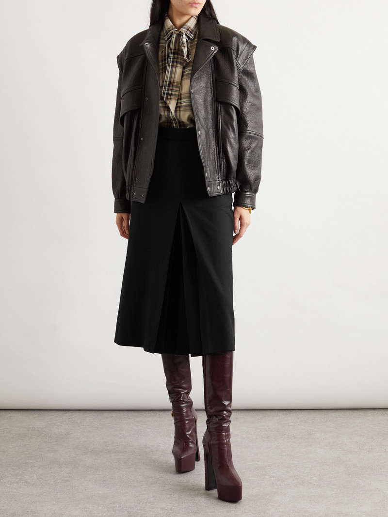 SAINT LAURENT Cropped Cotton-gabardine Pants outlook