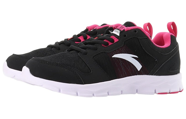 (WMNS) ANTA Running Series Sneakers 'Black Fuchsia White' 92625512-5 - 3