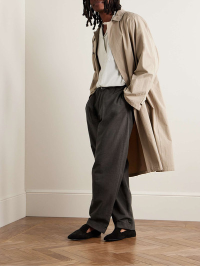 The Row Keenan Pleated Virgin Wool Suit Trousers outlook