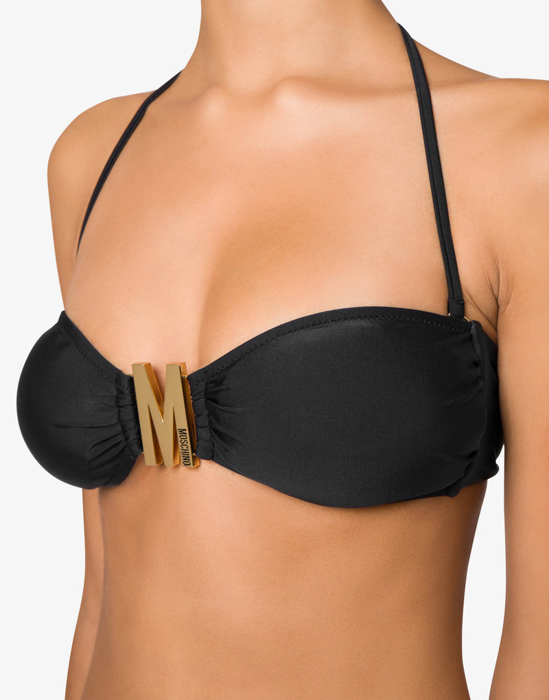 BIKINI TOP WITH M LOGO 4