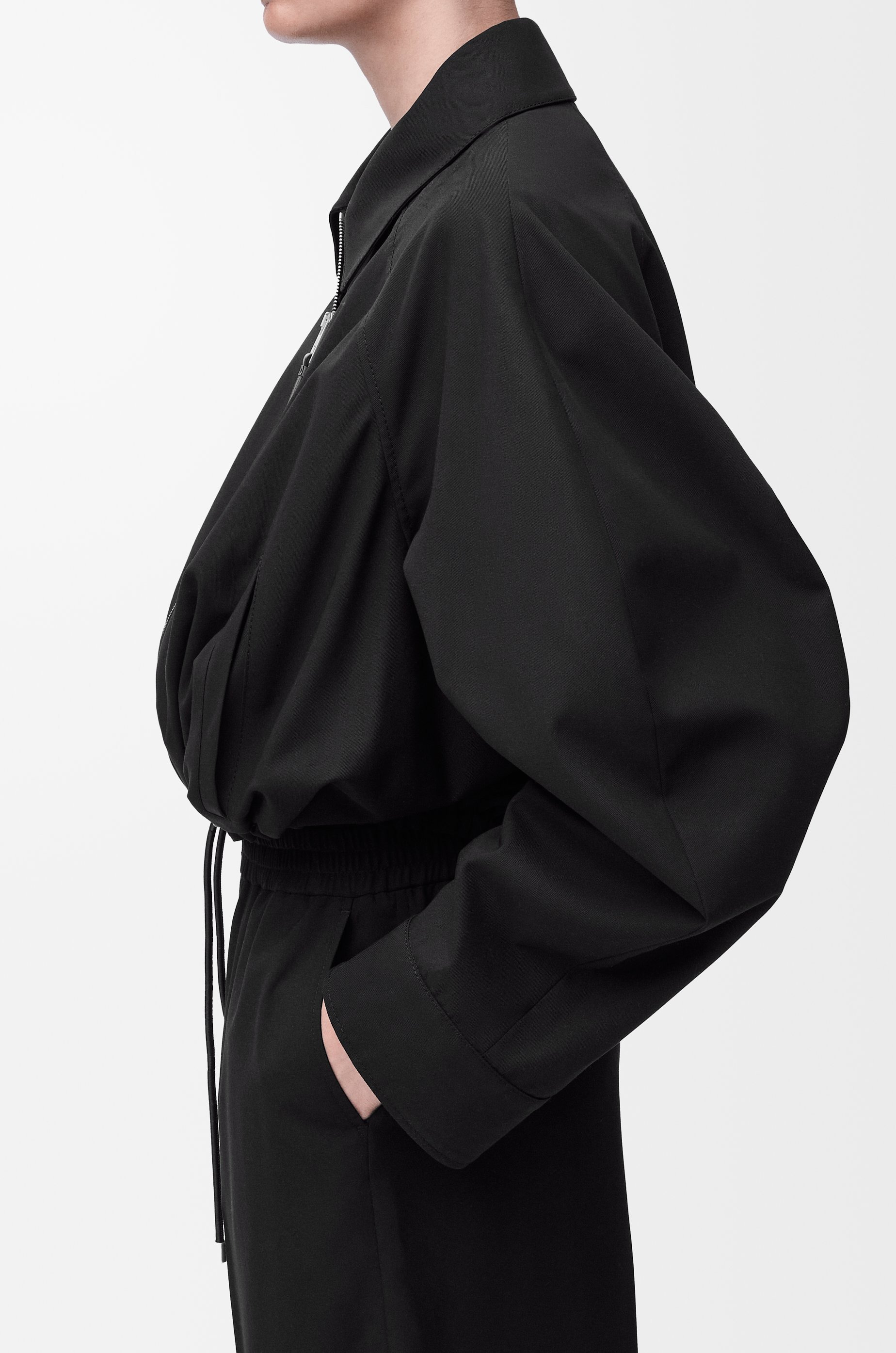 Balloon jacket in cotton - 5