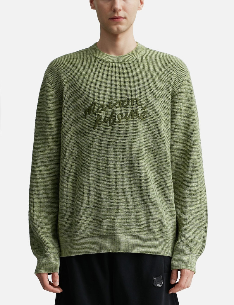 MAISON KITSUNE HANDWRITING COMFORT SWEATER 3