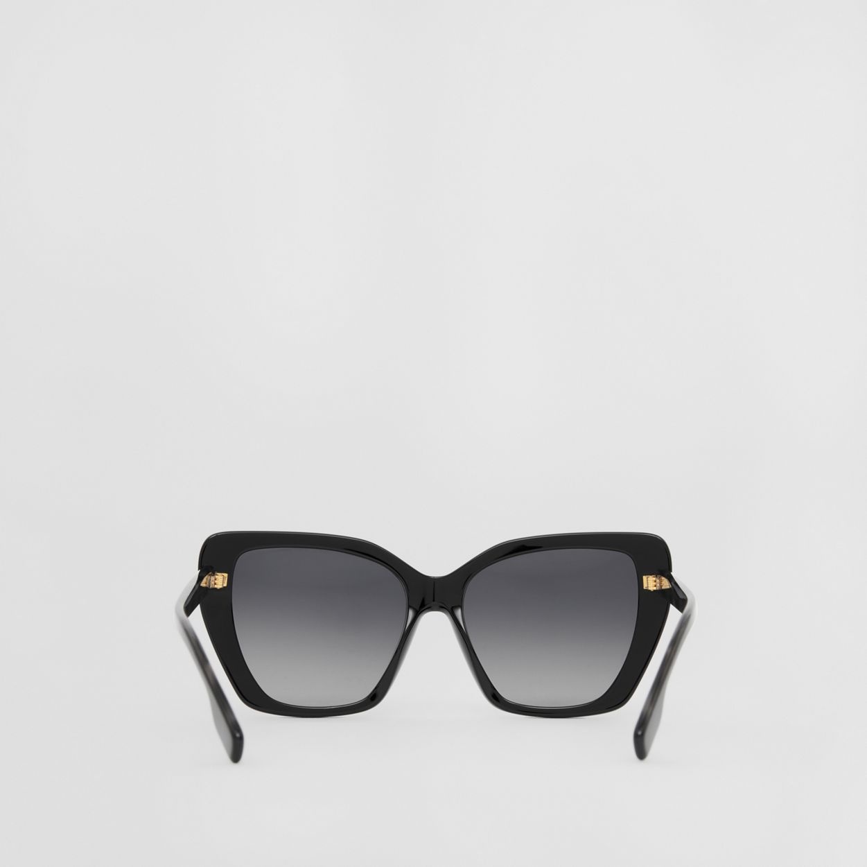 Check Cat-eye Frame Sunglasses - 5