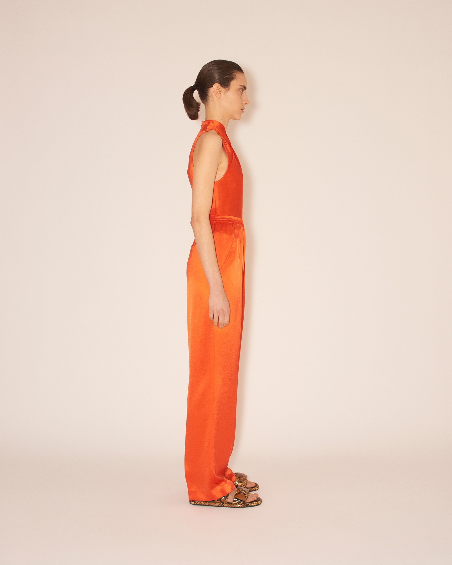 MILLO - Track pants - Blood orange - 4