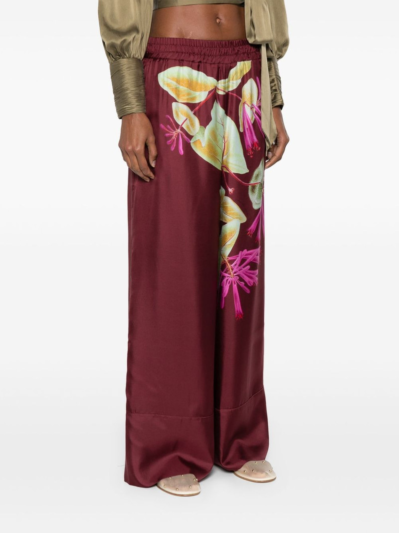 floral-print trousers 3