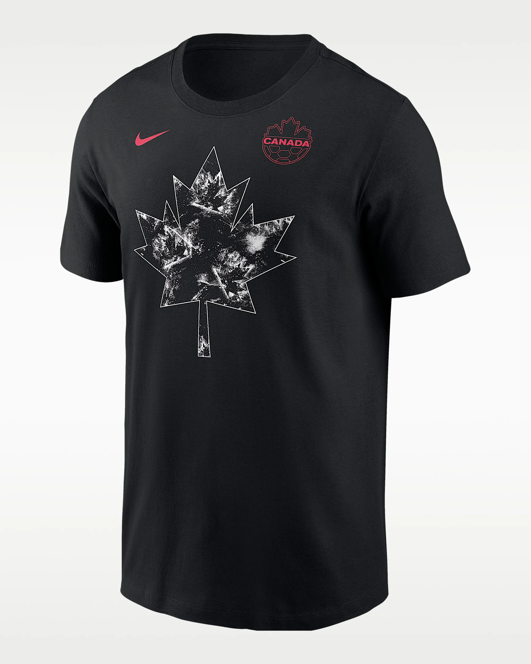 Canada Nike Fanwear Collection Men's Soccer Cotton Short-Sleeve T-Shirt - 1