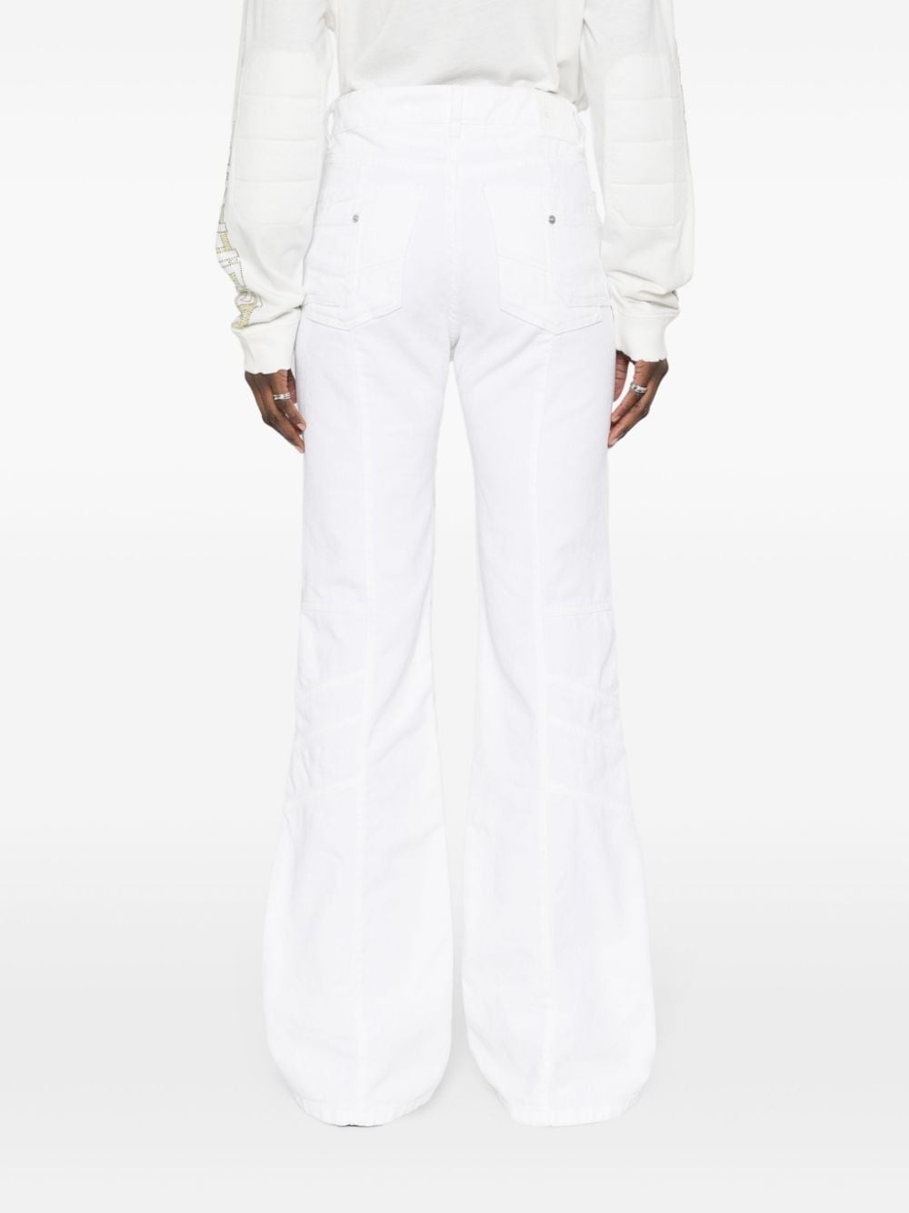 Elvira mid-rise flared jeans - 4