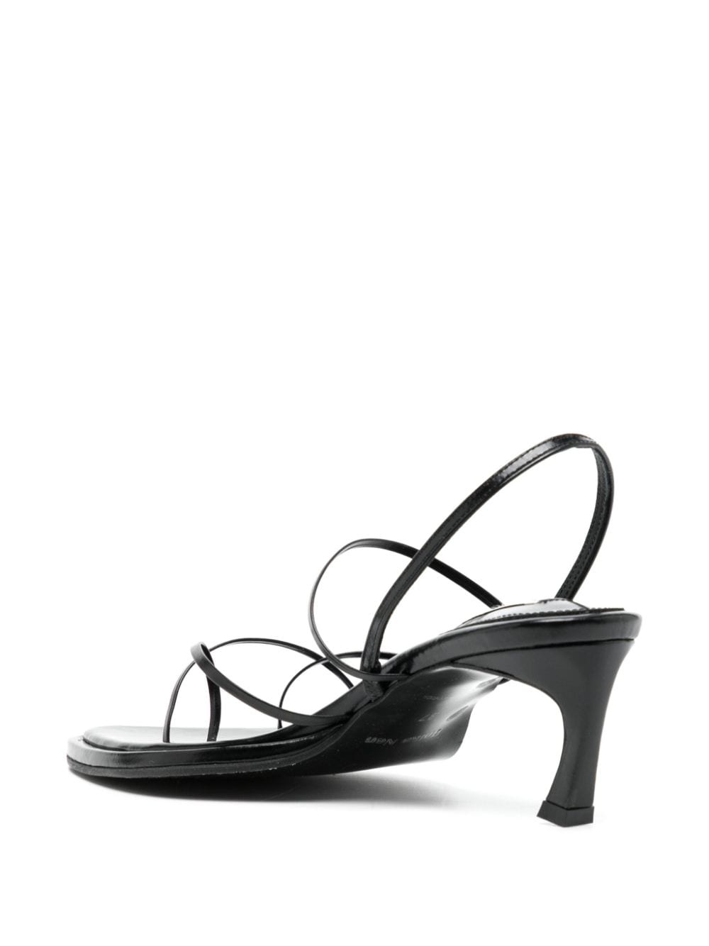 Garo 60mm leather slingback sandals - 3
