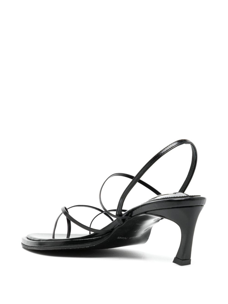 Garo 60mm leather slingback sandals 3