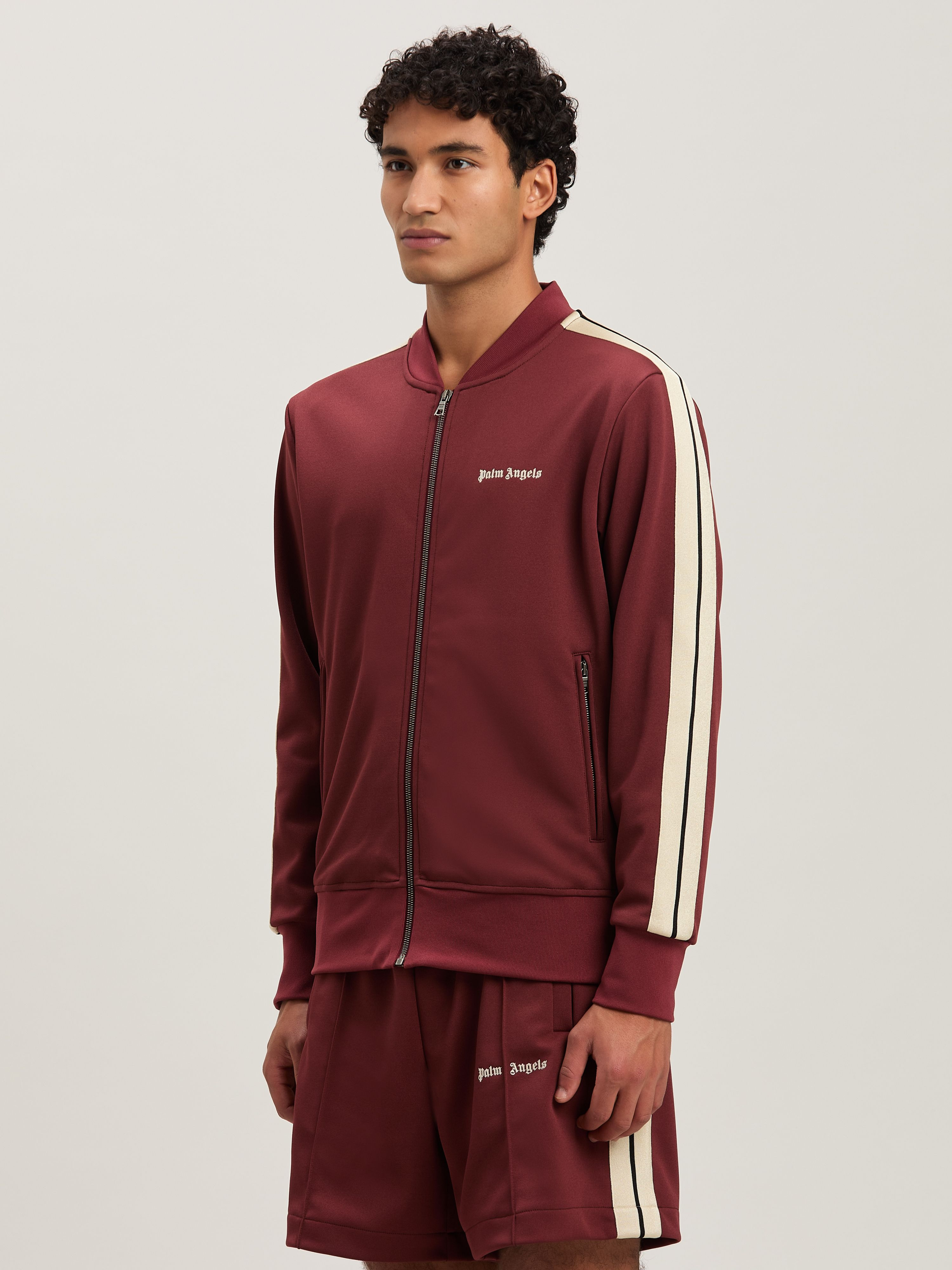Embroidered Logo Track Jacket - 4
