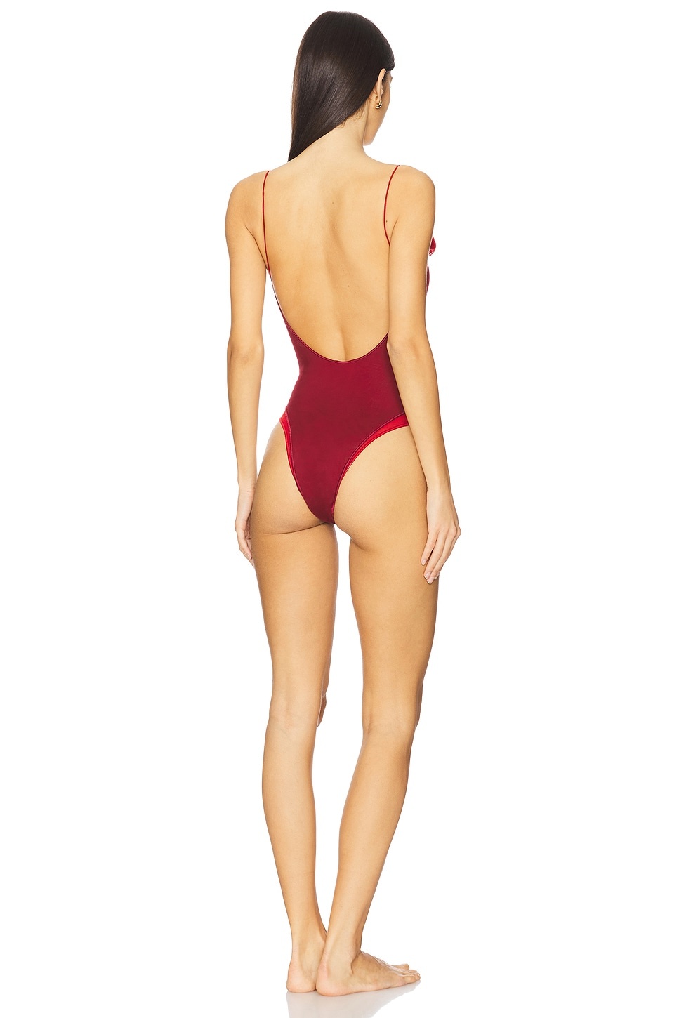 Rose Maillot One Piece - 3