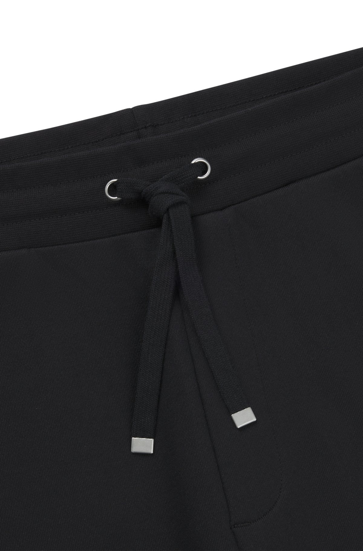 COTTON-TERRY TRACKSUIT BOTTOMS WITH SMOKE LOGO - 6