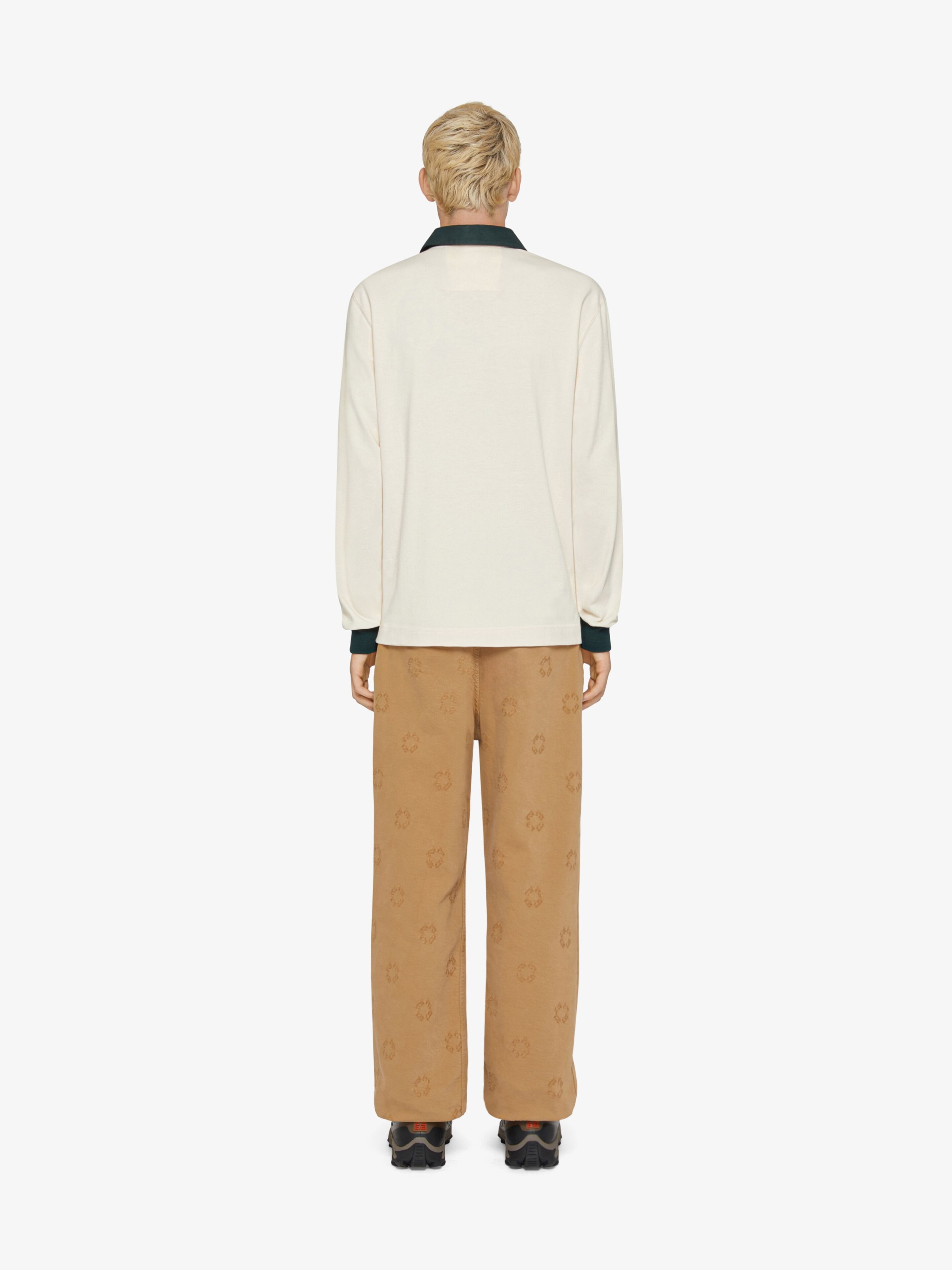 GIVENCHY COLLEGE POLO IN COTTON - 4
