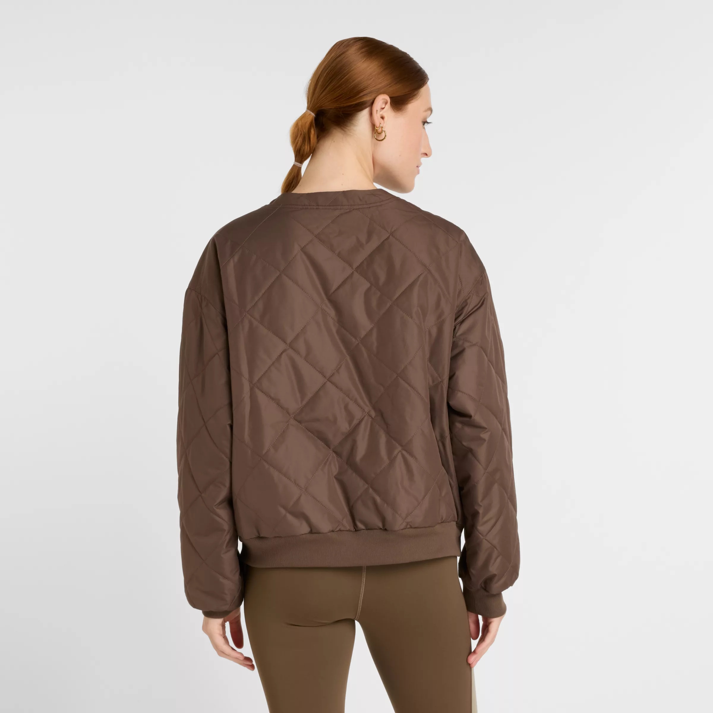 Quilted Woven Crew - 3