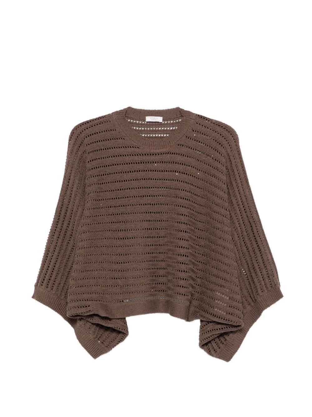 openwork sweater - 1