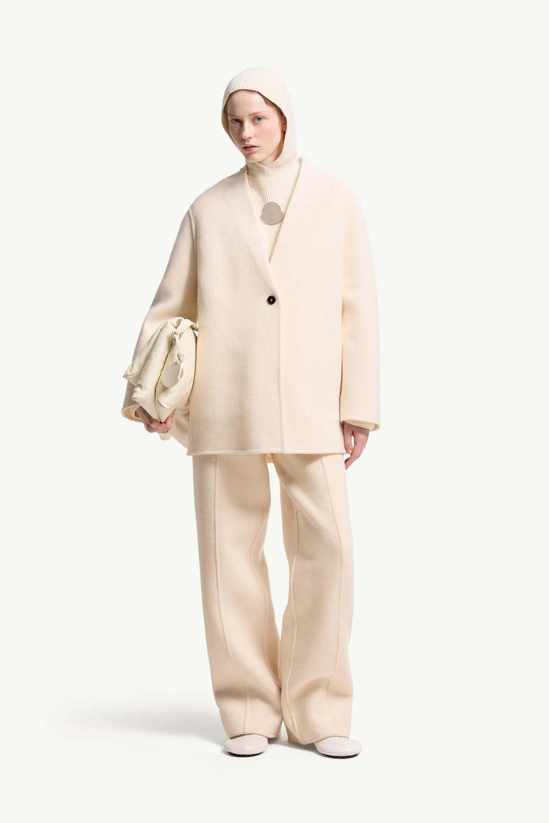 Moncler Moncler + JIL SANDER Straight Leg Wool Pants outlook