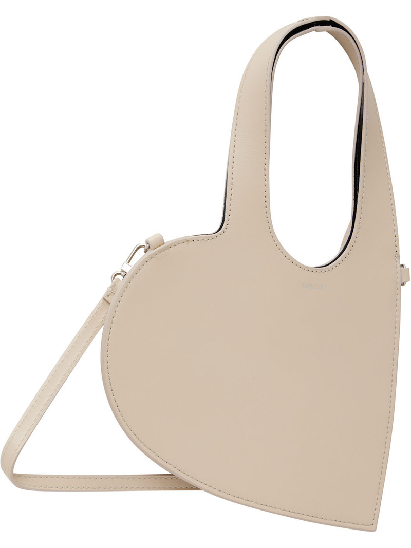 COPERNI Beige Mini Heart Tote outlook