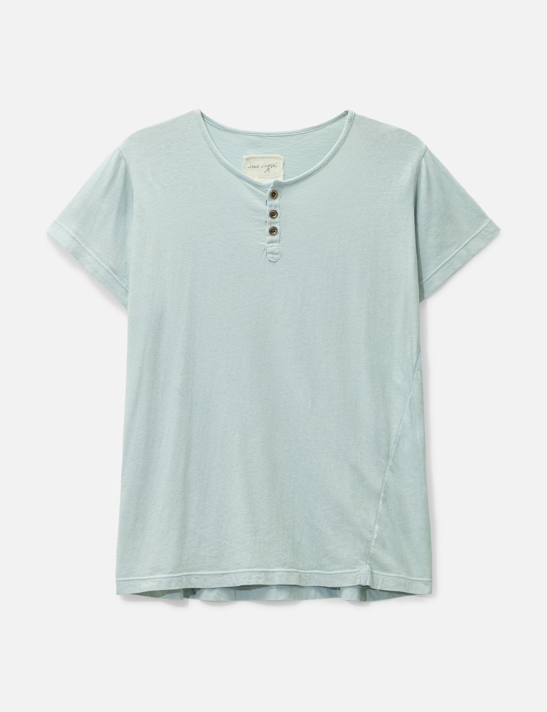 SHORT SLEEVE HENLEY - 1