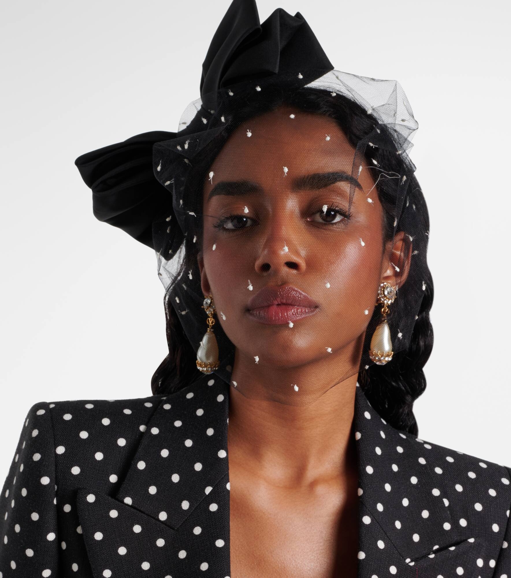 Bow-detail embellished headband - 2