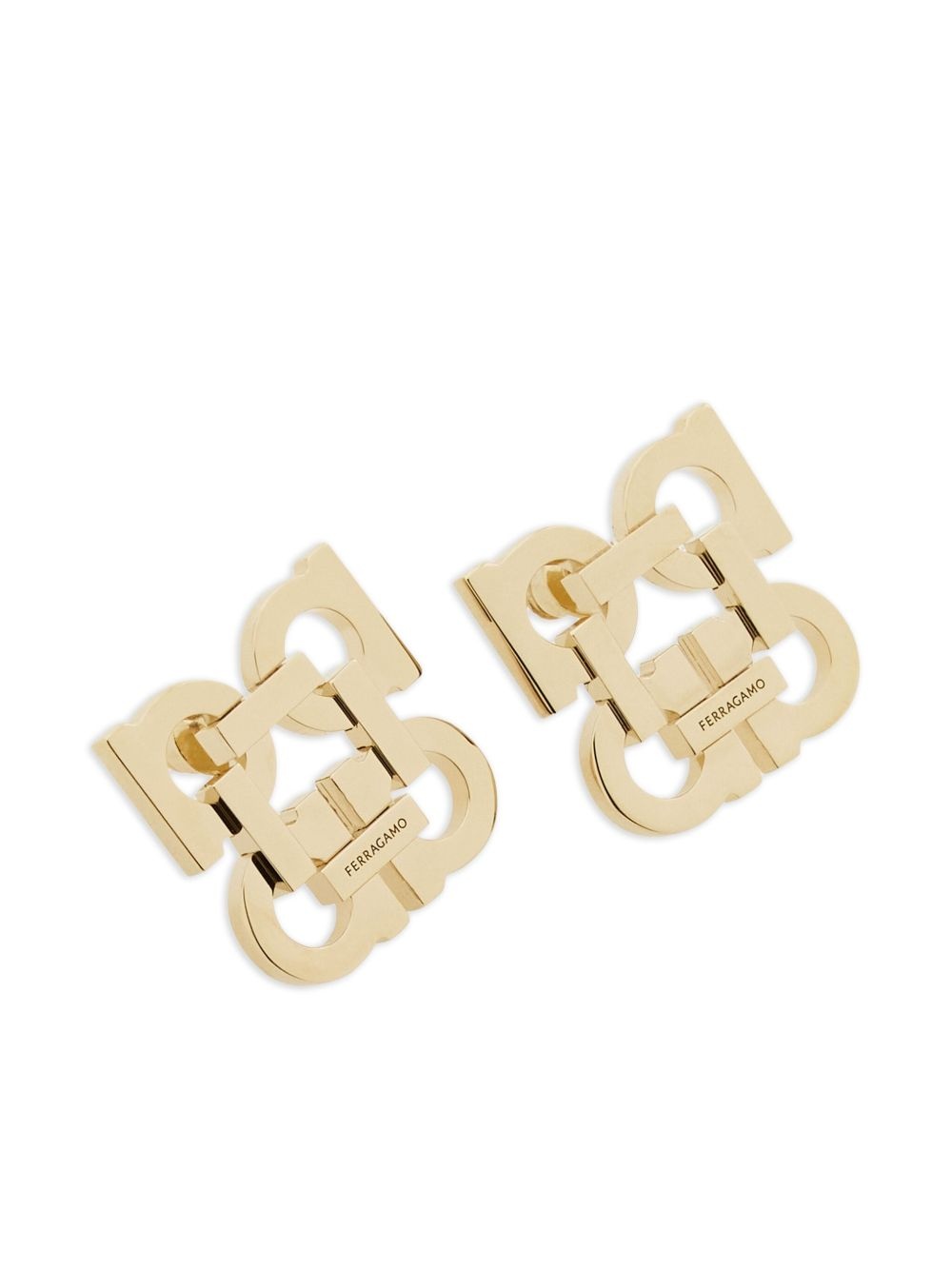 Gancini clip-on earrings - 4