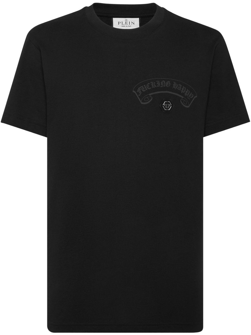 logo-print T-shirt 1