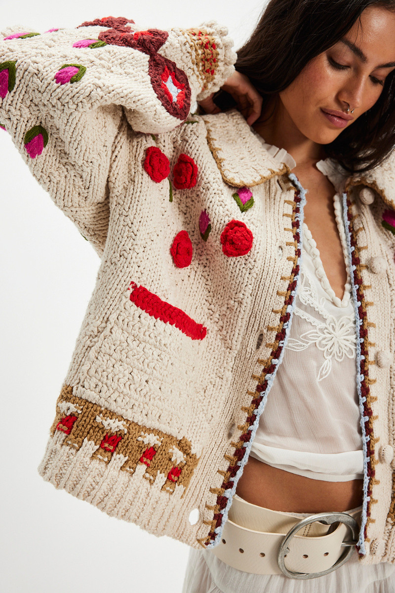 Rosebud Cardigan 4