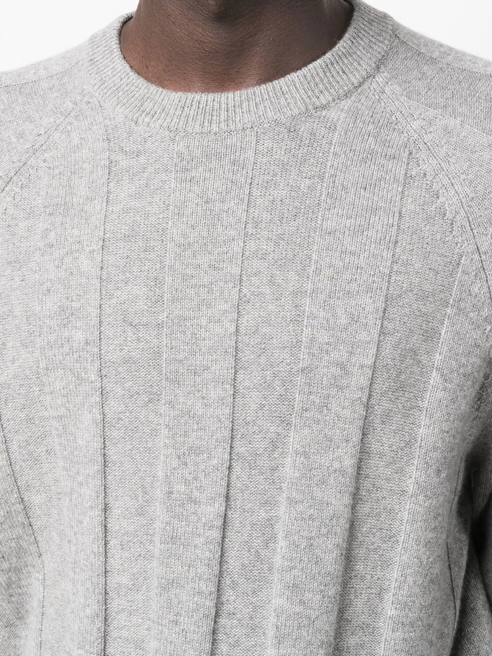 ribbed cashmere jumper - 5