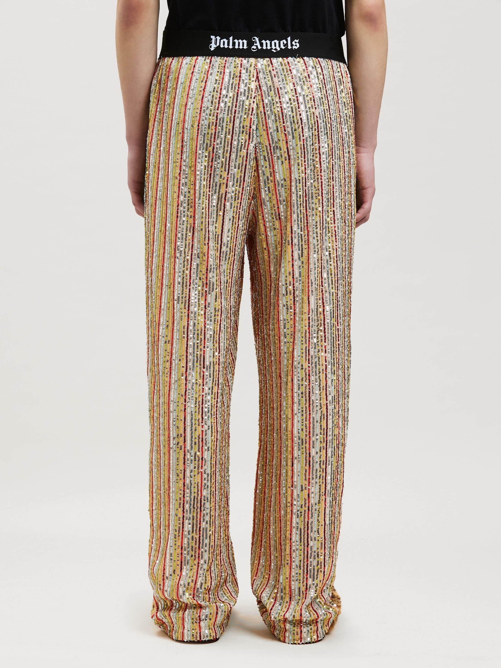 RAINBOW SEQUINS PAJAMA PANTS - 5