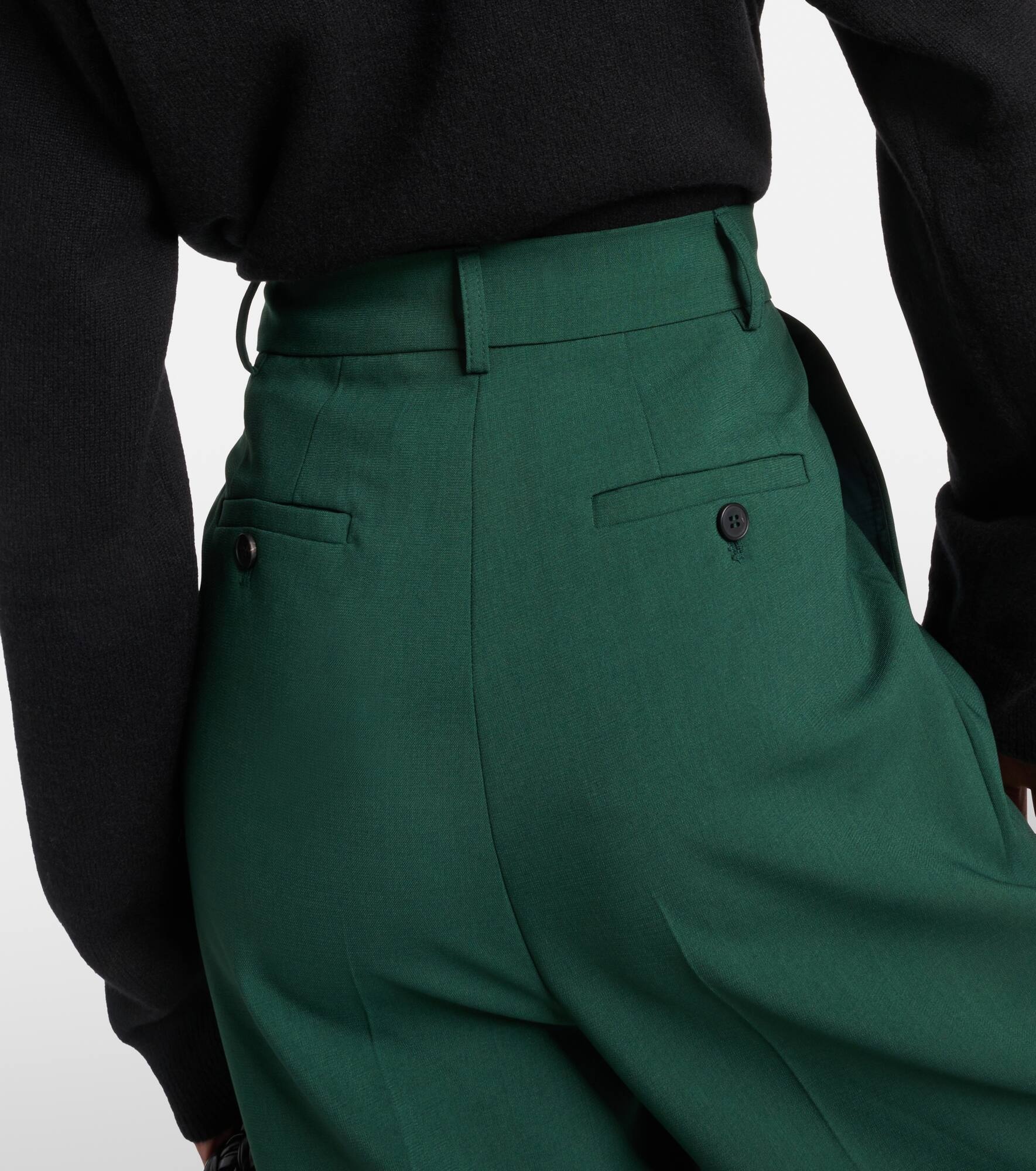 Bea high-rise straight pants - 6