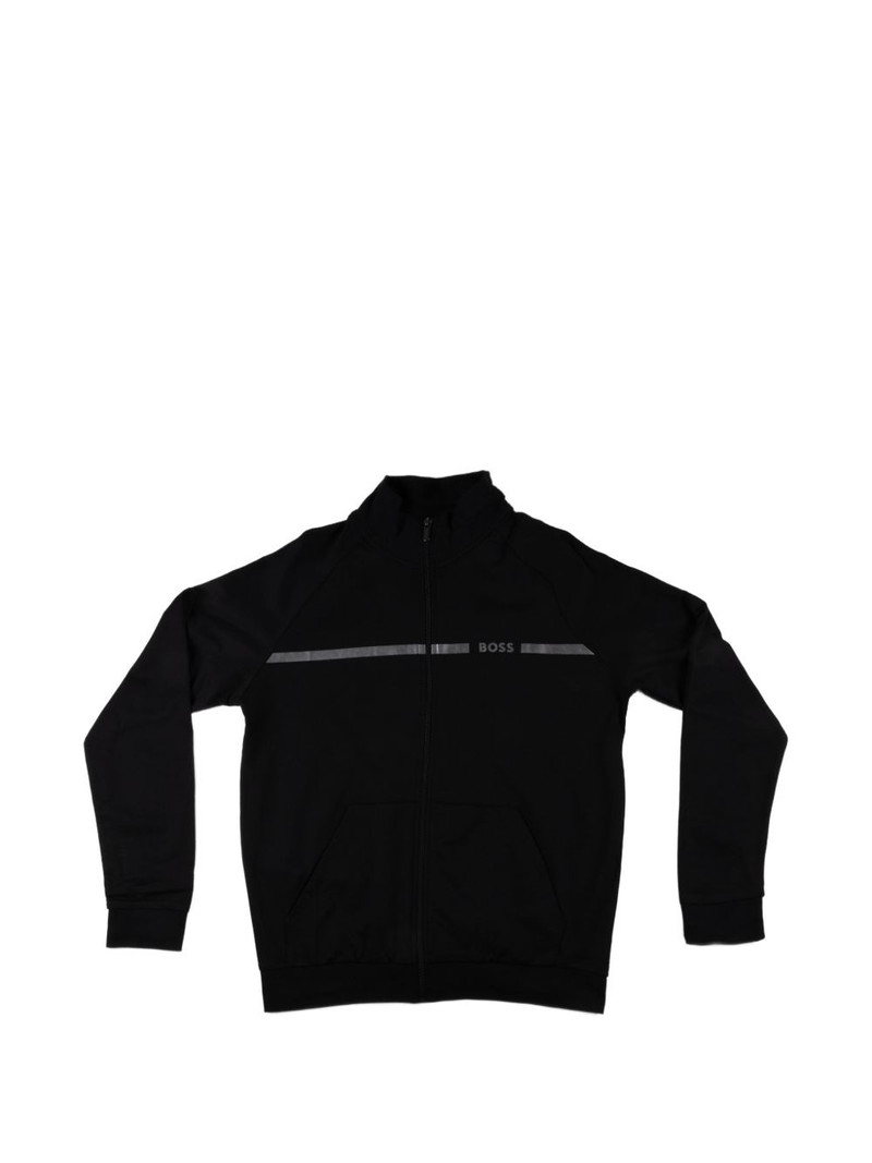 zip-fastening sweatshirt 1