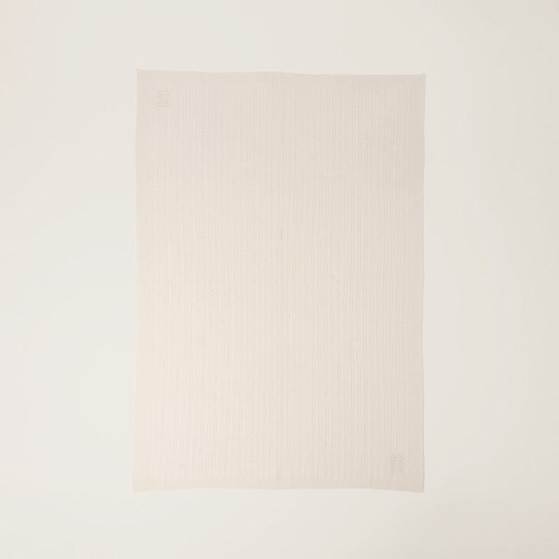 Miu Miu Wool and cashmere throw outlook