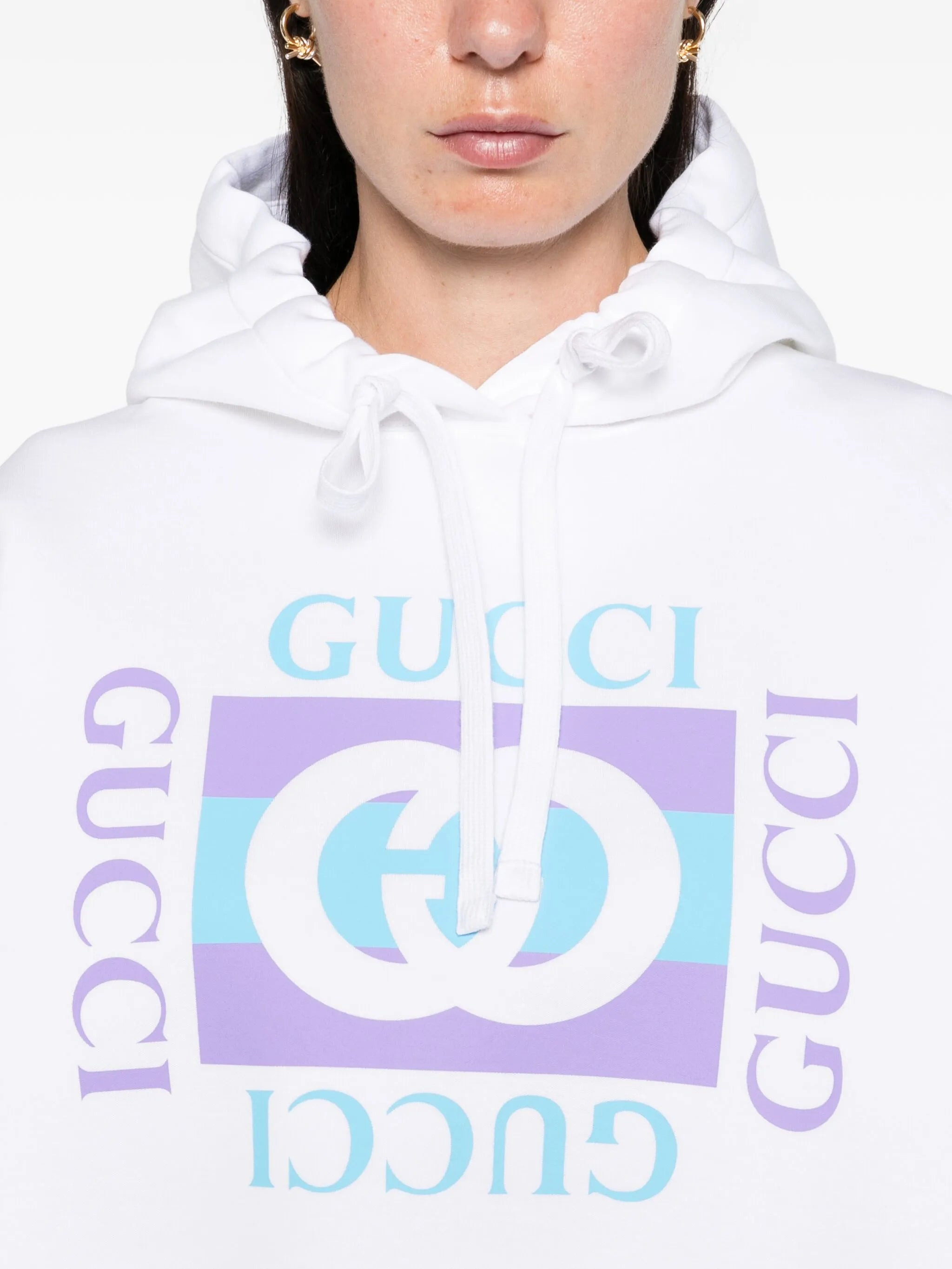 Gucci Logo-print Hoodie - 4