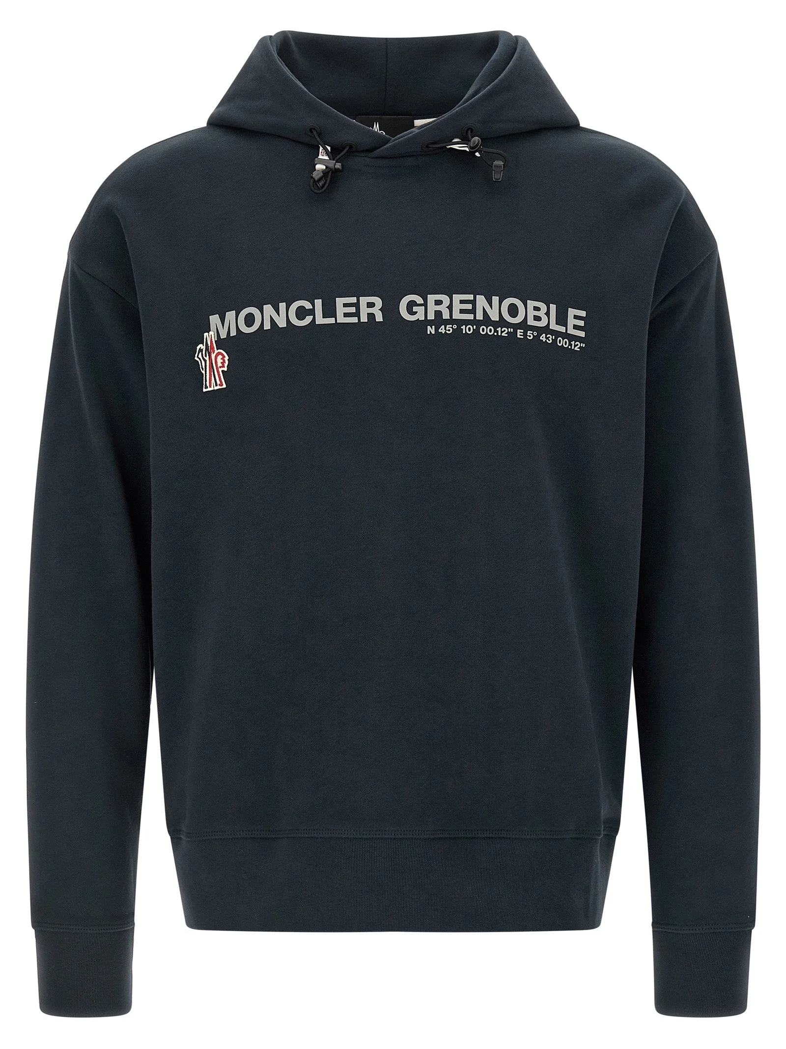 Logo Hoodie Sweatshirt Blue - 1