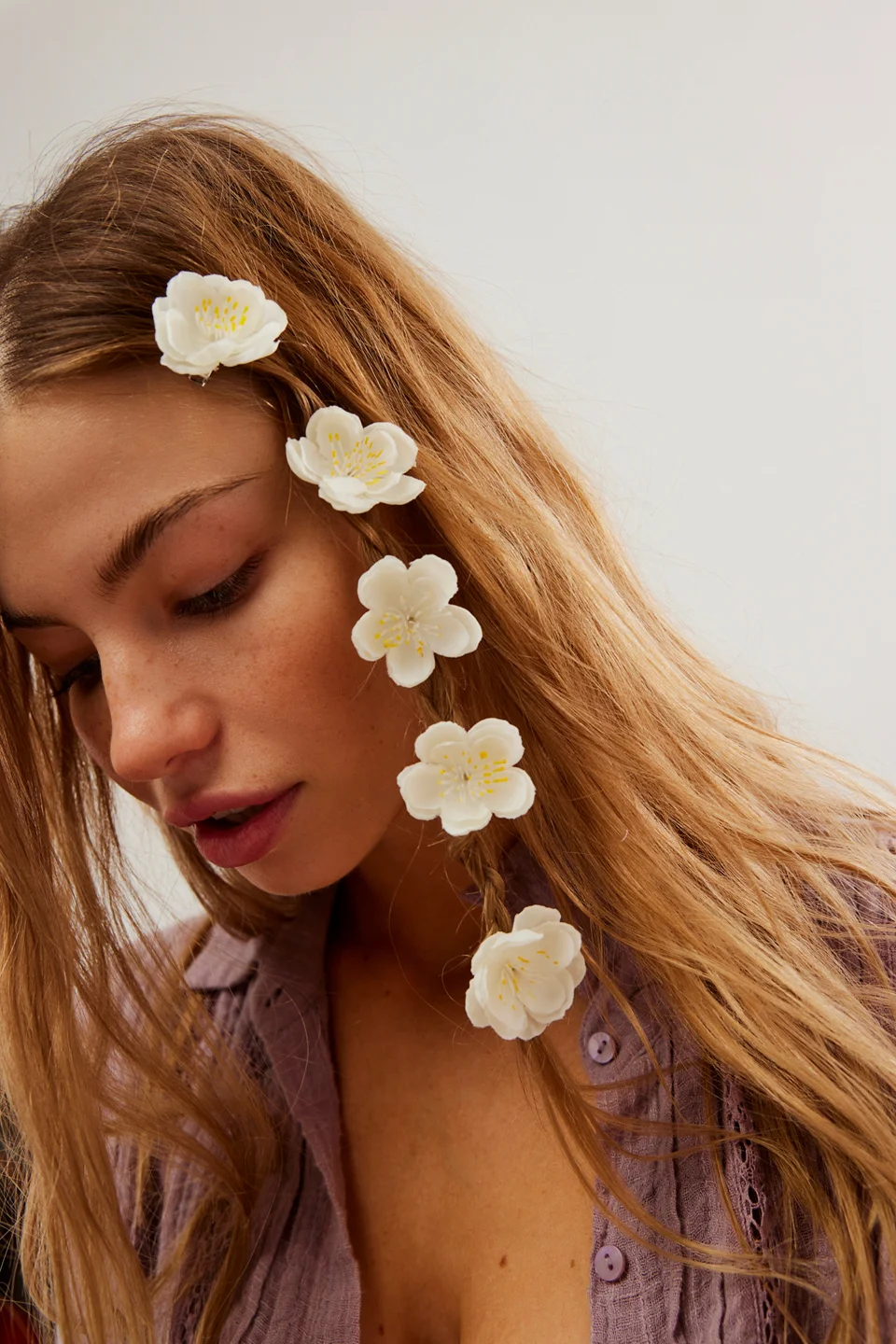Milas Floral Hair Clip Pack - 1