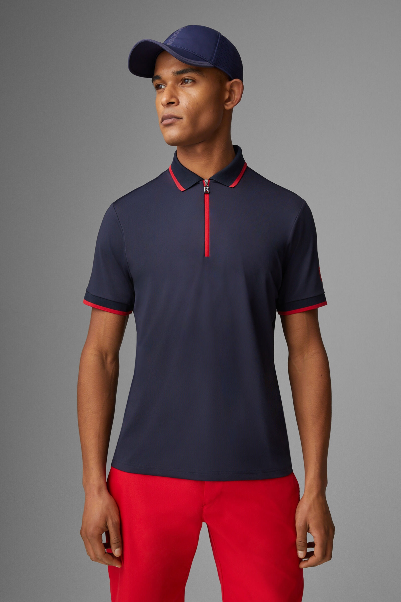 Cody Functional polo shirt in Navy blue - 2
