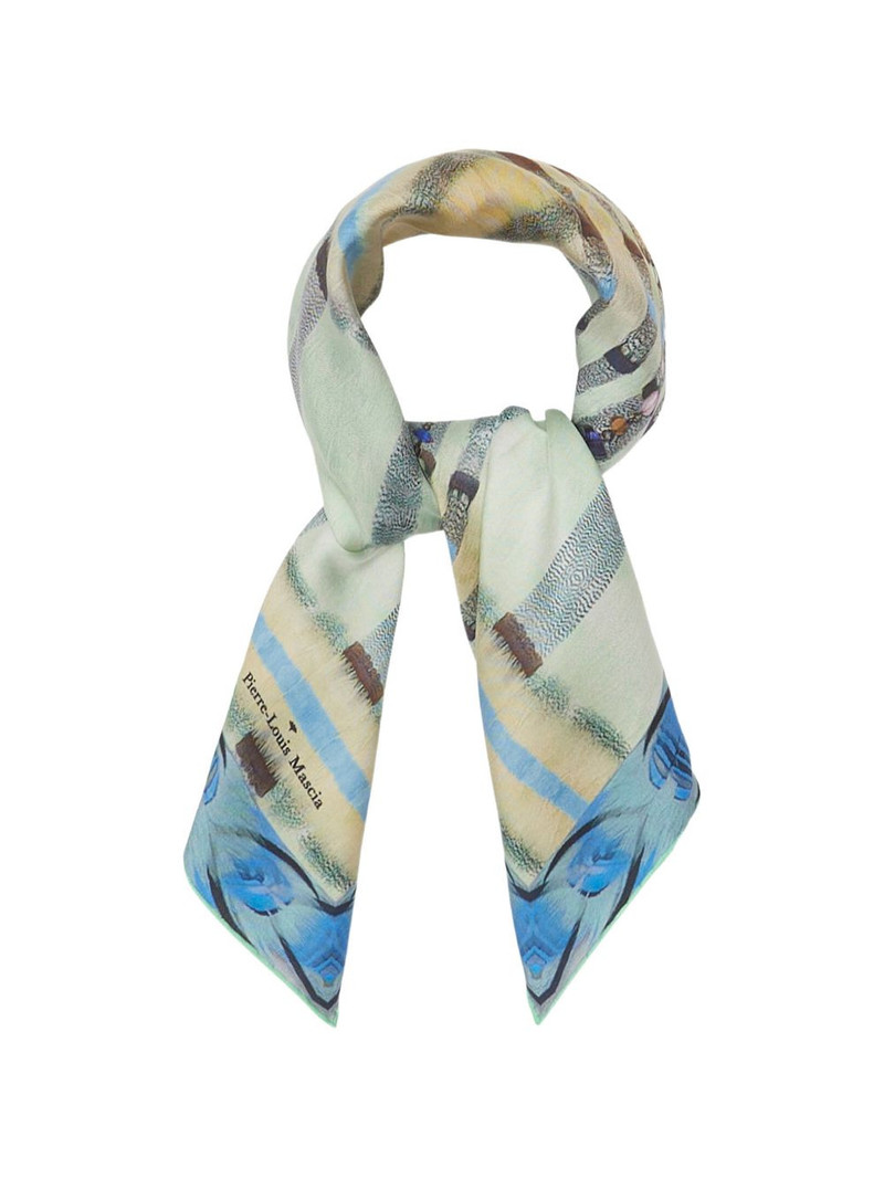 Aloeuw silk bandana scarf 4