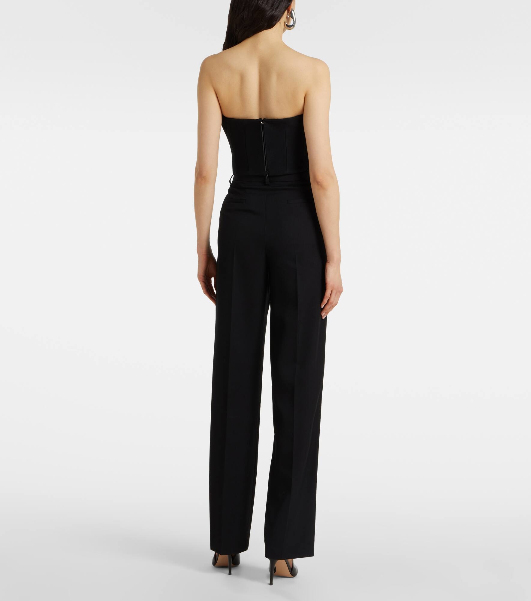 Wool-blend bustier - 3