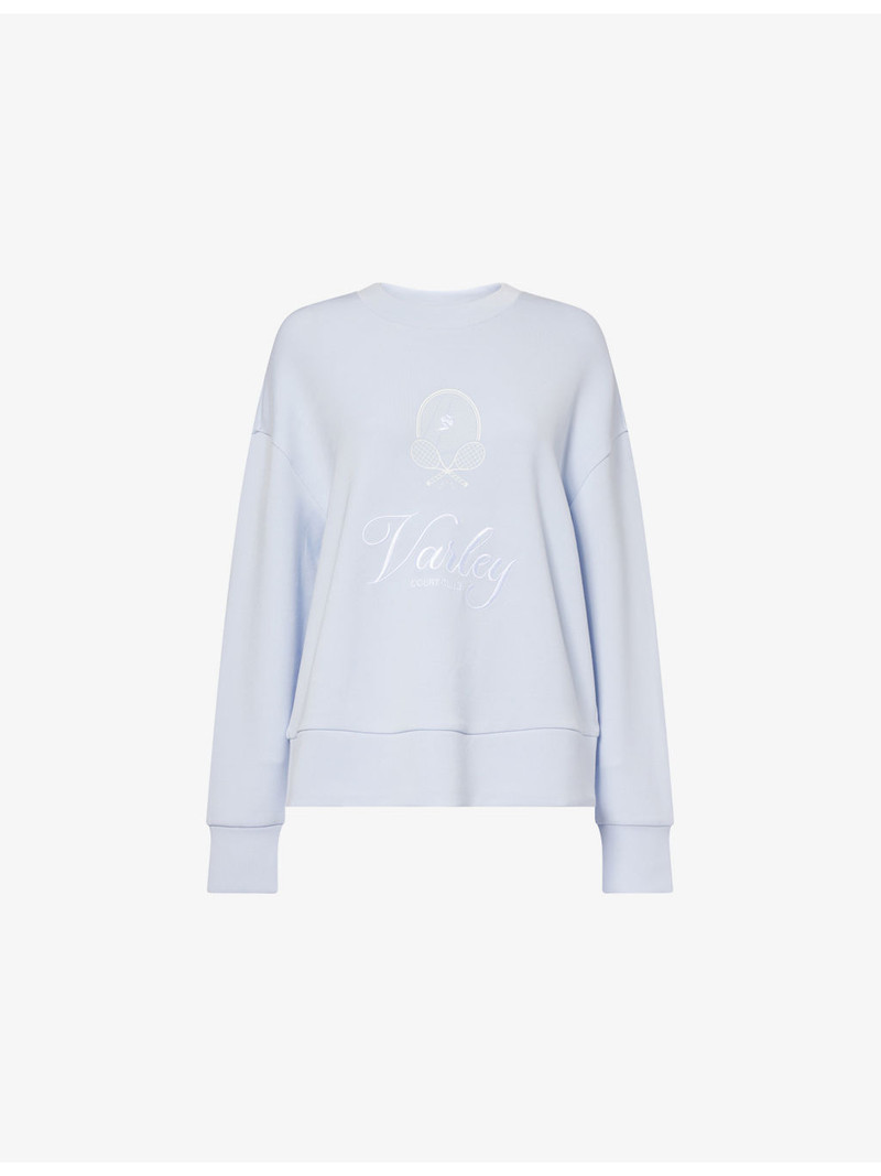 Rasco Namesake Embroidered Jersey Sweatshirt 1