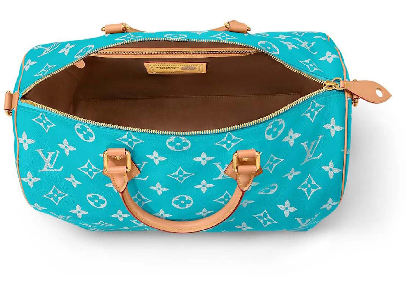 Louis Vuitton Speedy P9 Bandouliere 50 Turquoise - 3
