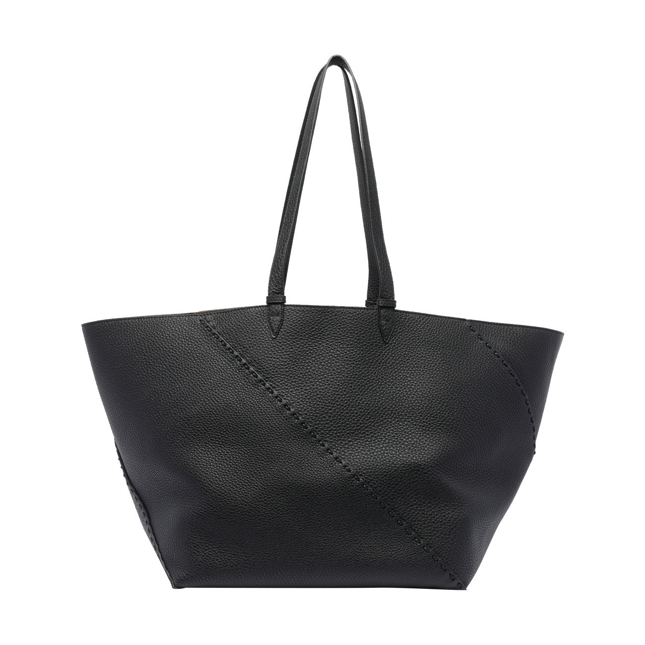 Fendi Men Large Diagonal Selleria Shopping Bag - 3