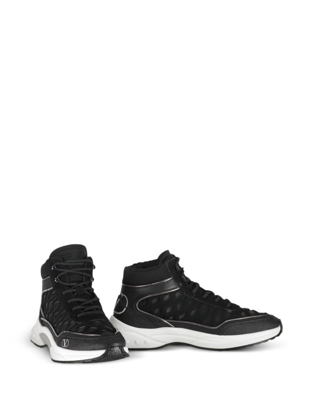 high-top sneakers - 2