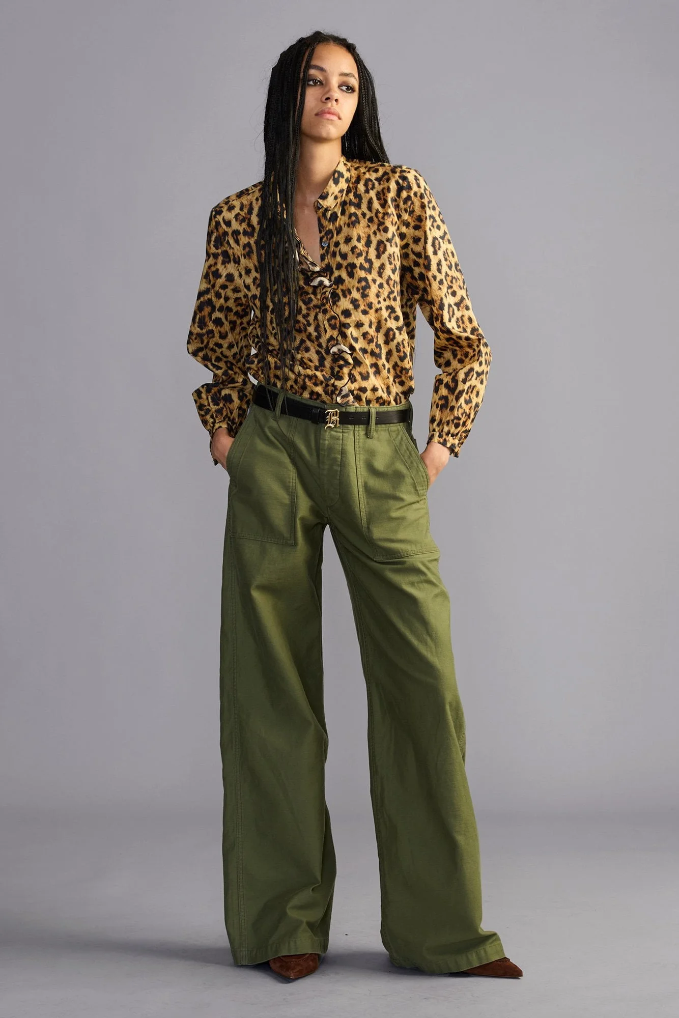 D'Arcy Flare Utility Pants - 1
