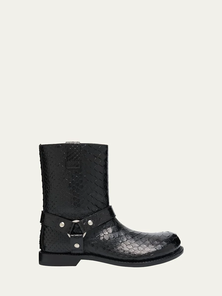 Campo Python Harness Biker Booties - 1
